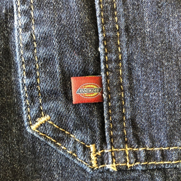 Denim Blue Women's Jean Overalls - Picture 8 of 8